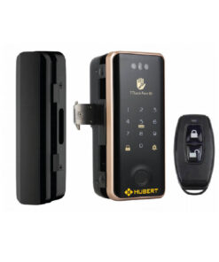 Khoá điện tử cửa kính Hubert CK79F Black