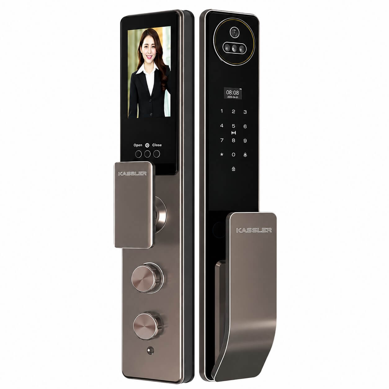 Khóa vân tay thông minh Kassler KL-889 CNC App Tuya Khóa thông minh Kassler KL-889 CNC App Tuya
