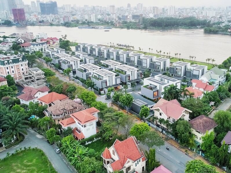 Khu Compound là gì? Khoá vân tay Biệt thự/nhà phố Compound Khu biệt thự compound An Phú (Quận 2)