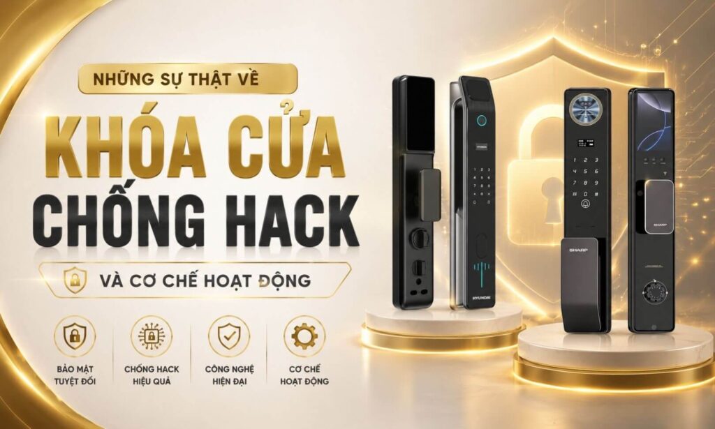 Những sự thật về khóa cửa chống hack và cơ chế hoạt động