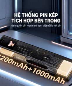 Các phương thức mở cửa tiện lợi trên khóa Sharp R8 FV
