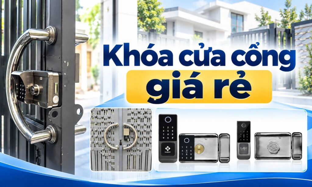 Các mẫu khóa cửa cổng giá rẻ đẹp đáng tham khảo hiện nay Các mẫu khóa cửa cổng giá rẻ đẹp đáng tham khảo hiện nay