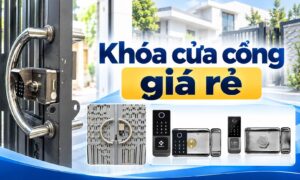 Các mẫu khóa cửa cổng giá rẻ đẹp đáng tham khảo hiện nay