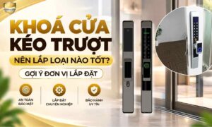 Khoá cửa kéo trượt nên lắp loại nào tốt gợi ý đơn vị lắp