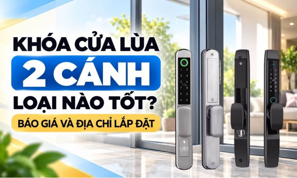 Khóa cửa lùa 2 cánh loại nào tốt? Báo giá và địa chỉ lắp đặt Khóa cửa lùa 2 cánh loại nào tốt Báo giá và địa chỉ lắp đặt