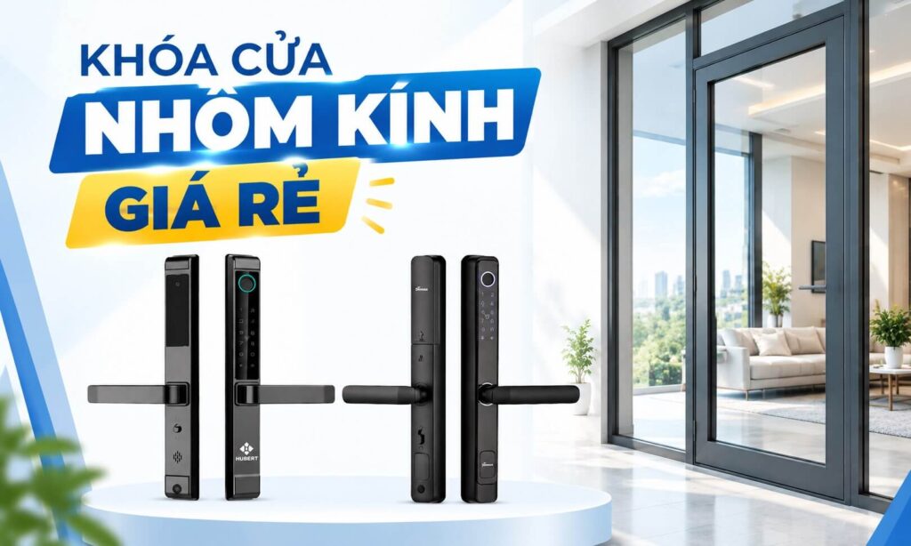 Khóa cửa nhôm kính giá rẻ loại nào tốt, giá bao nhiêu
