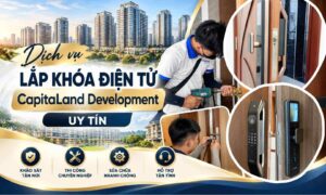 Dịch vụ lắp khóa điện tử CapitaLand Development uy tín
