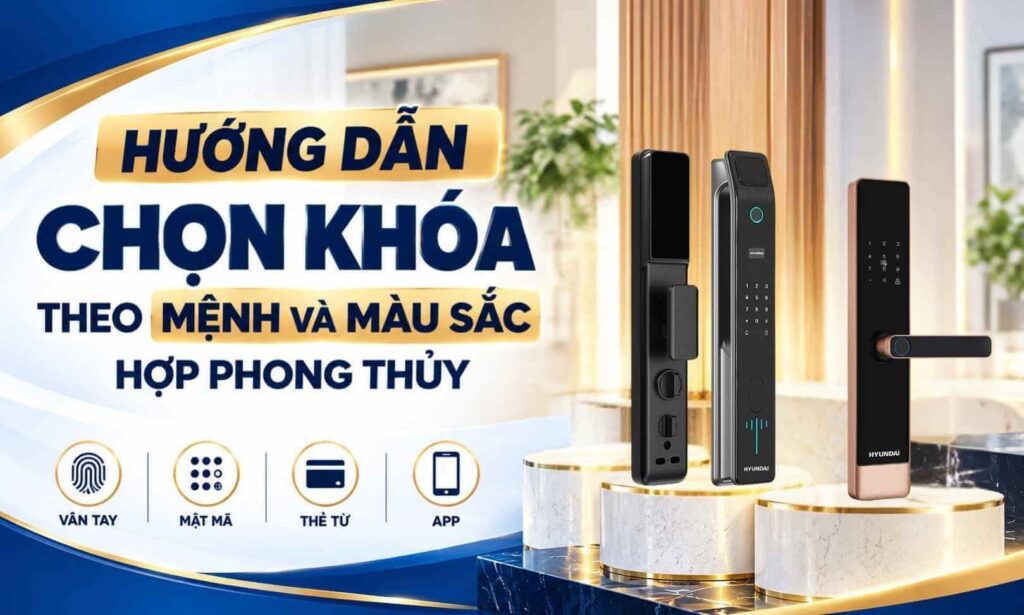 Hướng dẫn chọn khóa theo mệnh và màu sắc hợp phong thủy