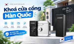 Khóa Cửa Cổng Hàn Quốc Chính Hãng, Lắp Đặt Tận Nơi