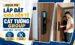 Đơn vị lắp khóa điện tử Cát Tường Group tận nơi uy tín
