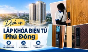 Dịch vụ tư vấn lắp khóa điện tử Phú Đông Group tận nơi