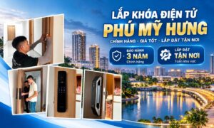 Nhận Lắp Khóa Điện Tử Phú Mỹ Hưng Tận Nơi Cho Căn Hộ, Chung Cư