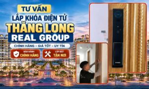 Nhà thầu tư vấn lắp khóa điện tử Thăng Long Real Group